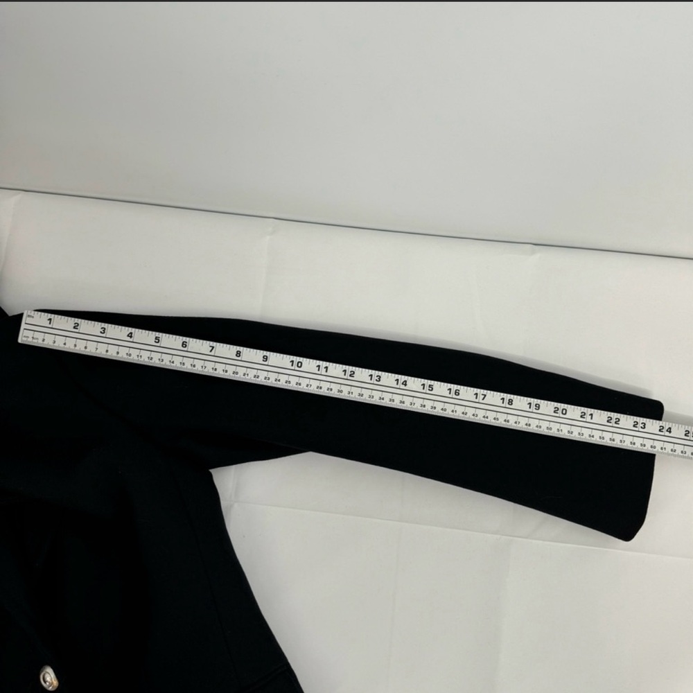 New Zara Manteco Classic long wool elegant coat - Picture 8 of 12